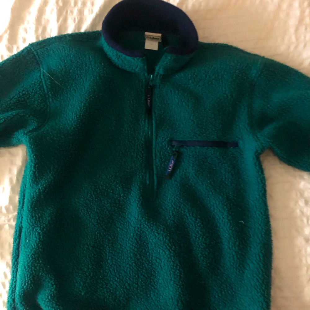 Vintage LL Bean fleece pullover